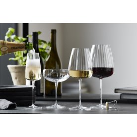 Luigi Bormioli Optica Bordeaux rödvinsglas, 4 st.
