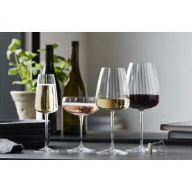 Luigi Bormioli Optica champagneskål, 4 st.