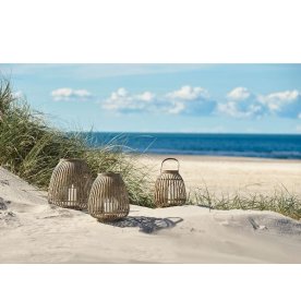 Villa Collection Bambu Lykta, Naturell H30 cm