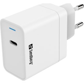 Sandberg Strömförsörjning USB-C vit | 65W