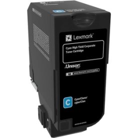 Lexmark CS725 lasertoner | Blå | 12 000 sidor
