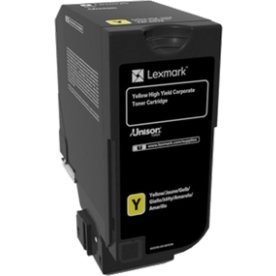 Lexmark CS725 lasertoner | Gul | 12 000 sidor