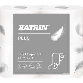 Katrin Plus 300 Easy Flush toalettpapper | 20-pack