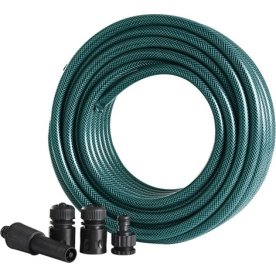 Grouw trädgårdsslang med kopplingssats, 1/2''