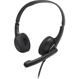 HAMA Headset On-Ear NHS-USB250 V2 | Svart