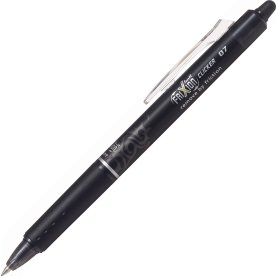 Pilot FriXion Clicker penna, 0,7 mm, svart