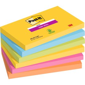 Post-it Super Sticky Notes | Carnival | 76x127 mm