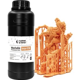 Flashforge 3D-printharts | 1 liter | Beige/orange