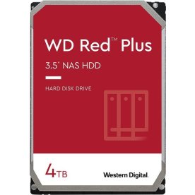 Western Digital Red Plus 3,5'' NAS-hårddisk | 4 TB