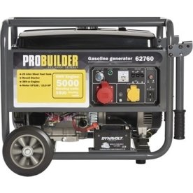 Probuilder Generator med 4-taktsmotor, 5500w