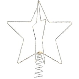 Christina julgranstopp, stjärna, H25 cm, silver