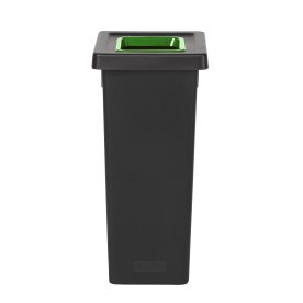 Style Avfallsbehållare för sortering | Grön | 53 l