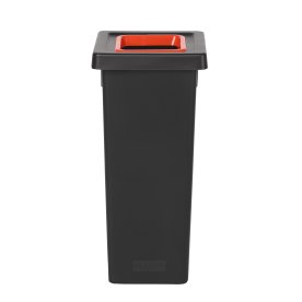 Style Avfallsbehållare för sortering | Röd | 53 l