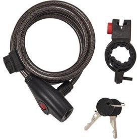 Rawlink spirallås, 8x1500 mm, svart