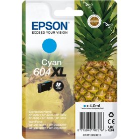 Epson T604XL bläckpatron, cyan