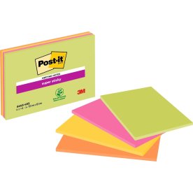 Post-it Super Sticky Notes, 149x98 mm