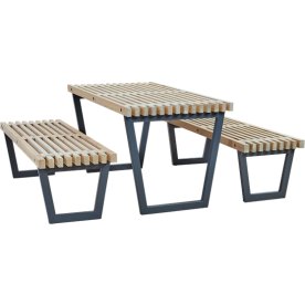 Plus Siesta möbelset, L. 138 cm, Drivved