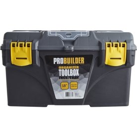 Probuilder verktygslåda m/organisator, 18"