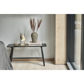 Villa Collection bänk i svartmålad ek