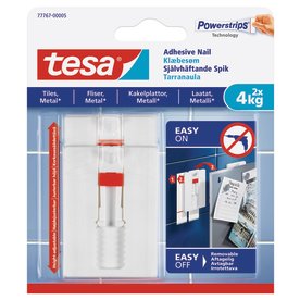 tesa självhäftande spikar | Kakel & metall | <4 kg