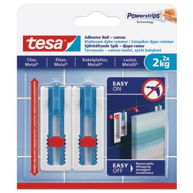 tesa klisterspikar djup ram kakel & metall | <2 kg