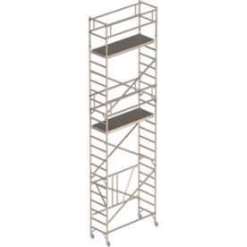 Fällbar byggnadsställning 75 x 180 (räcke), H5,65m