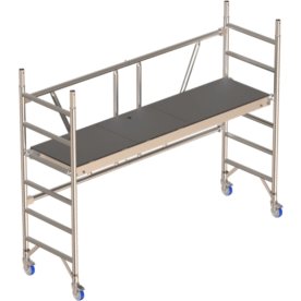 Fällbar byggnadsställning 75 x 245 - höjd 1,65 m
