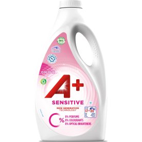 A+ Sensitive flytande tvättmedel | Colour | 2,2 l