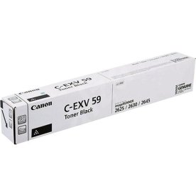 Canon C-EXV 59 lasertoner | 30 000 sidor | Svart