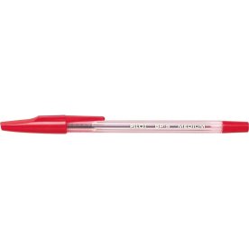 Pilot BP-S Pen med kork, fine, röd