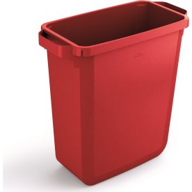 Durabin avfallshink | 60 l | Röd