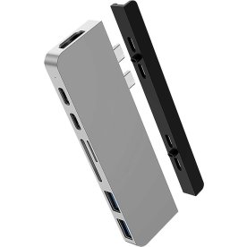 Hyper Duo 7-i-2 USB-C Hub | Silver