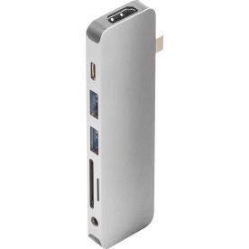 Hyper Solo 7-i-1 USB-C Hub | Silver