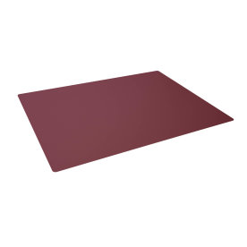 Skrivbordsunderlägg Durable Rund kant 65x52 cm Röd