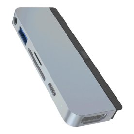 Hyper 6-i-1 USB-C Hub för iPad | Silver