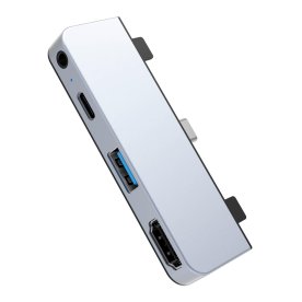 Hyper 4-i-1 USB-C Hub för iPad | Silver