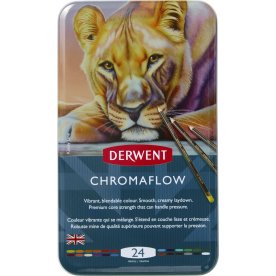 Derwent Chromaflow Färgblyertspennor | 24 färger