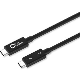 MicroConnect Thunderbolt 4 USB-C-kabel | 1 m