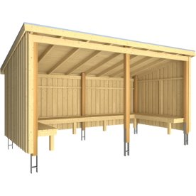 Plus Nordic eldstad, 2-moduler, Typ 1C