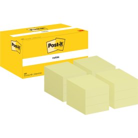Post-it memoblock 38x51 mm, gul