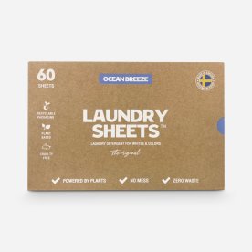 Laundry Sheets med doft | Ocean Breeze | 60 ark