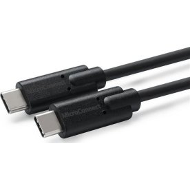 MicroConnect USB-C till USB-C kabel | 2 m | Svart