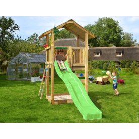 Jungle Gym Sierra 2.1 lektorn med grön rutschkana