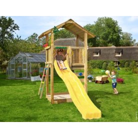 Jungle Gym Sierra 2.1 lektorn med gul rutschkana