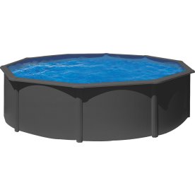 Pool Basic Ø460 x 120 cm | Antracitgrå | 17 450 l