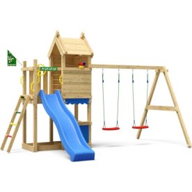 Jungle Gym Resort lektorn, gungor+blå rutschkana