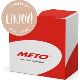 Meto Secure förseglingsetikett | Enjoy | Ø50 mm