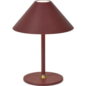 HYGGE bordslampa | Vinröd
