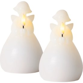 Sirius Lucia ängel | LED | H10 cm | Vit | 2 st.