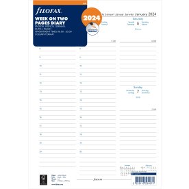 Filofax 2024 Refill | A4 | Vecka | 5 språk